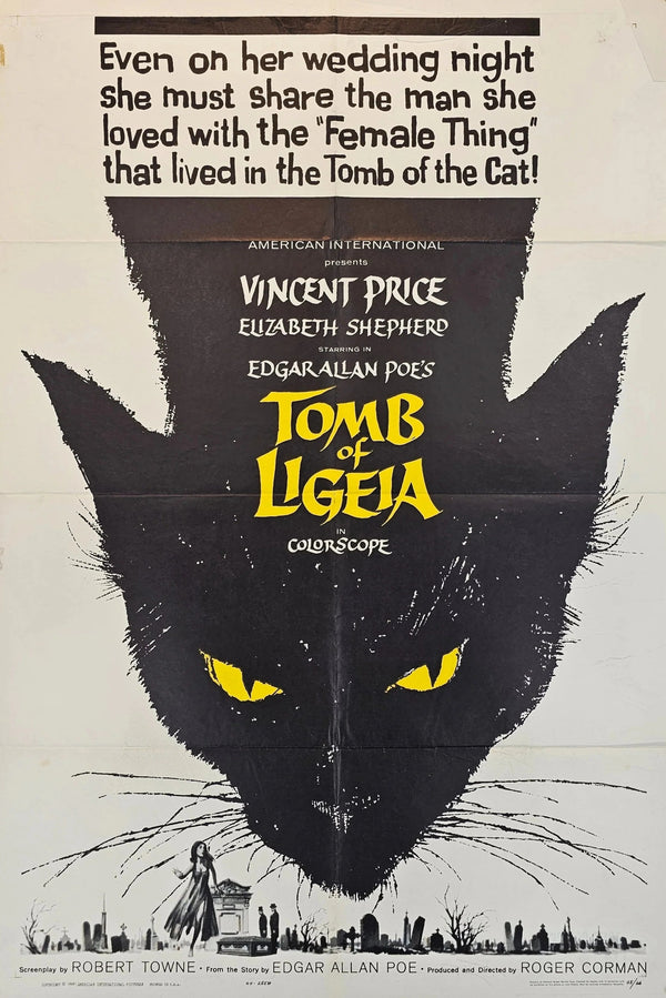 The Tomb of Ligeia - Original Vintage Poster