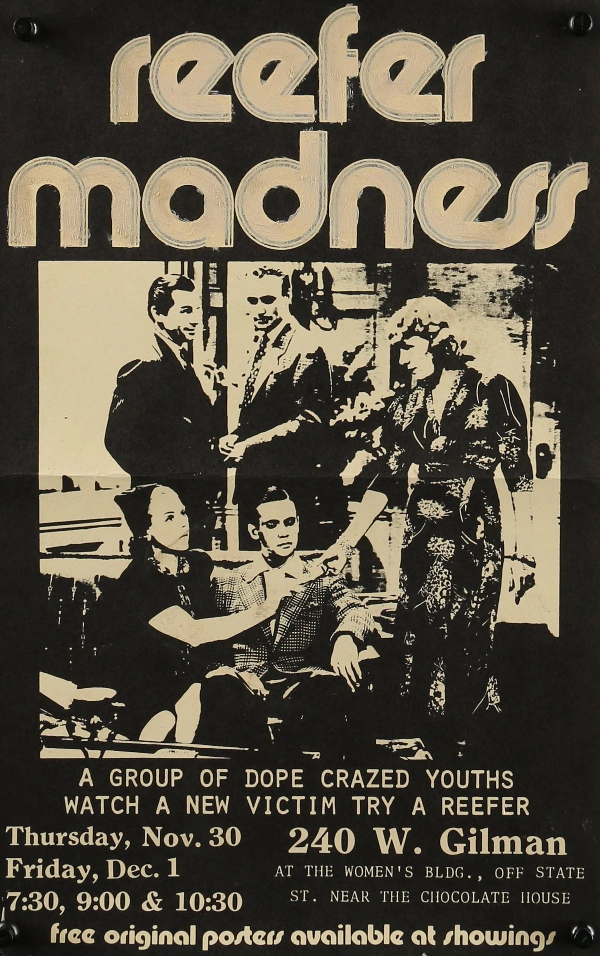 Reefer Madness - Original Vintage Poster