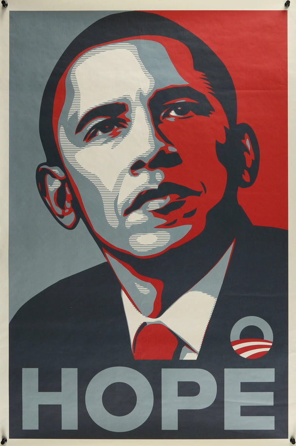 Hope, Barack Obama - Original Vintage Poster