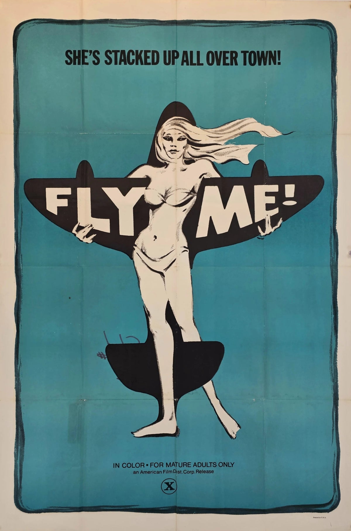 Fly Me! - Original Vintage Poster
