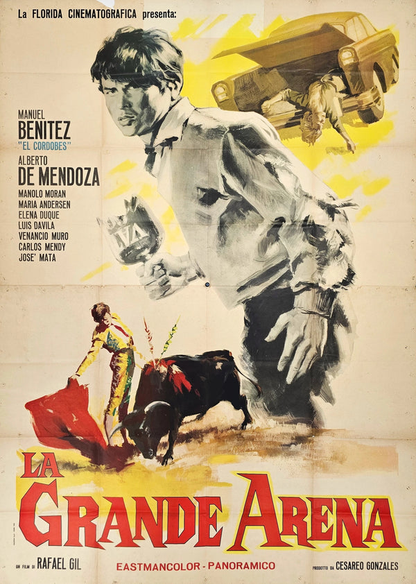 La Grande Arena, Italian Release - Original Vintage Poster