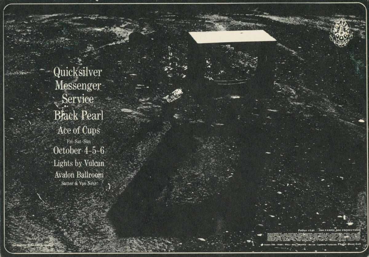 Quicksilver Messenger Service, Postcard (FD-140) - Original Vintage Postcard