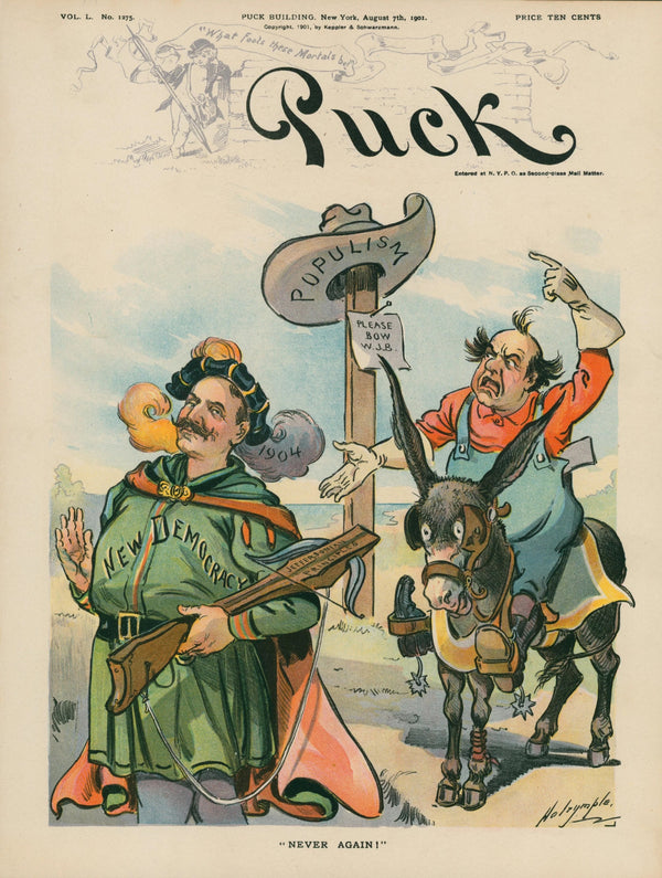 Puck Cover 45 - Original Vintage Cover Art: