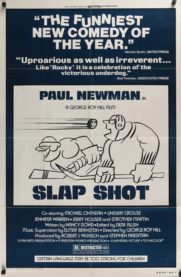 Slap Shot - Original Vintage Poster