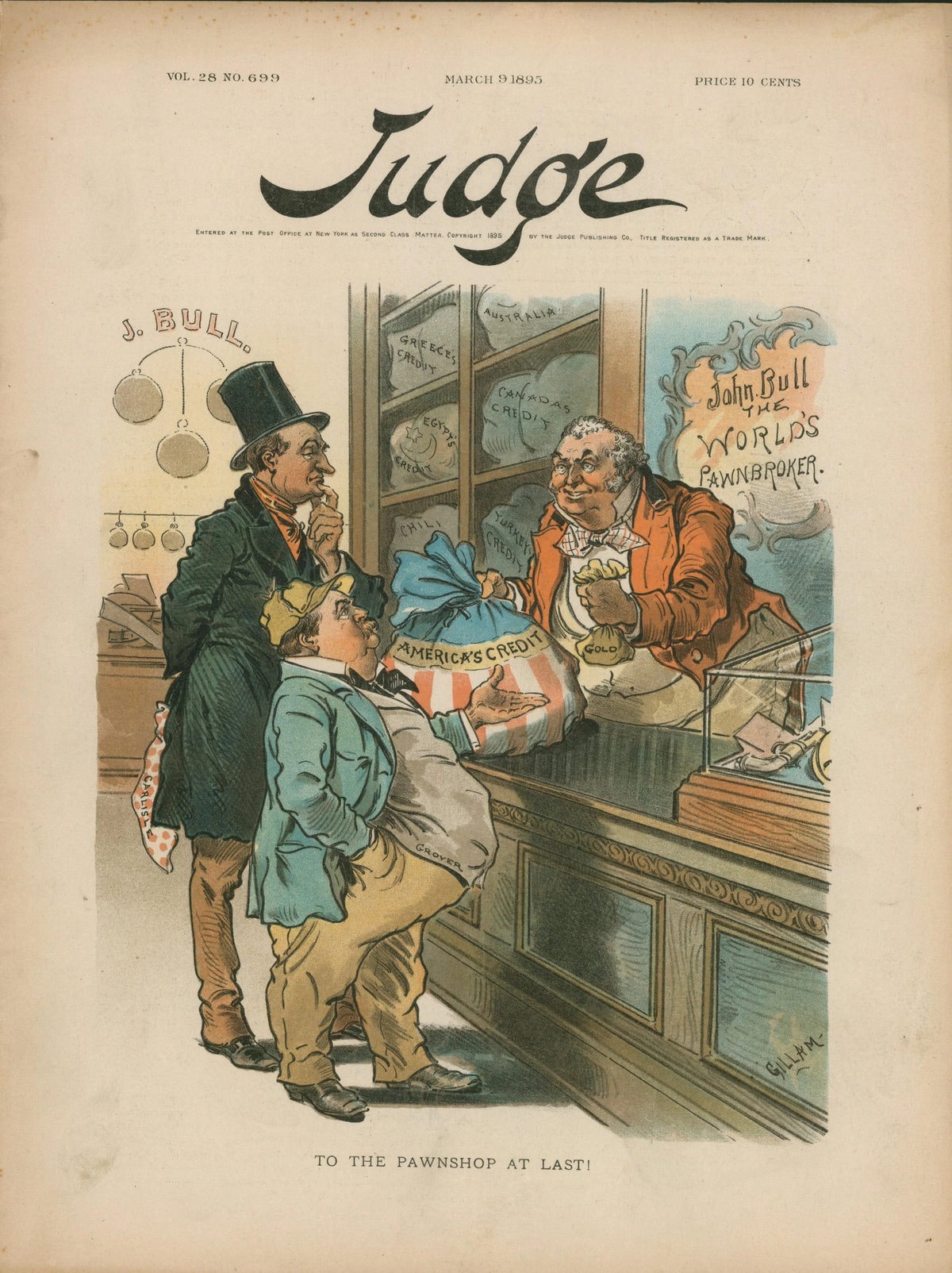 Judge Cover 17 - Original Vintage Cover Art: