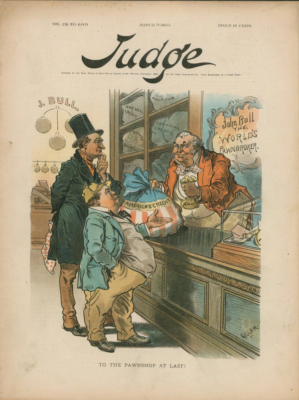 Judge Cover 17 - Original Vintage Cover Art: