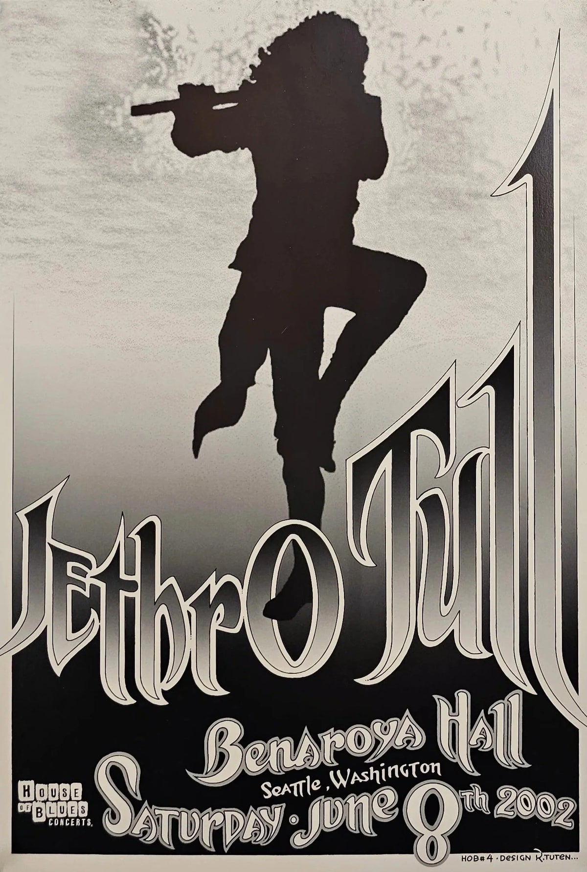 Jethro Tull by Randy Tuten - Original Vintage Poster