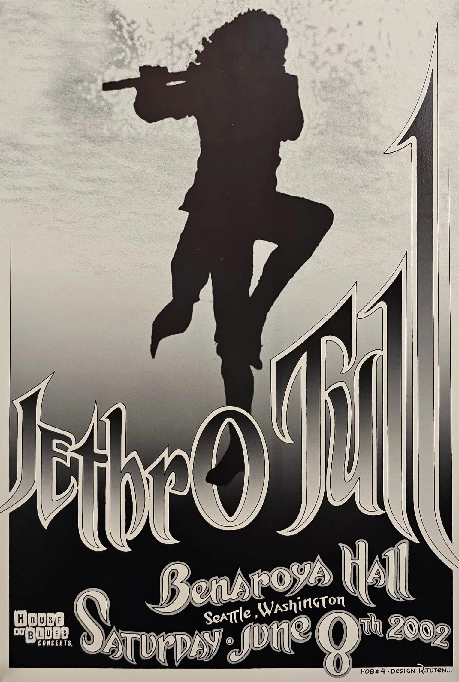 Jethro Tull by Randy Tuten - Original Vintage Poster