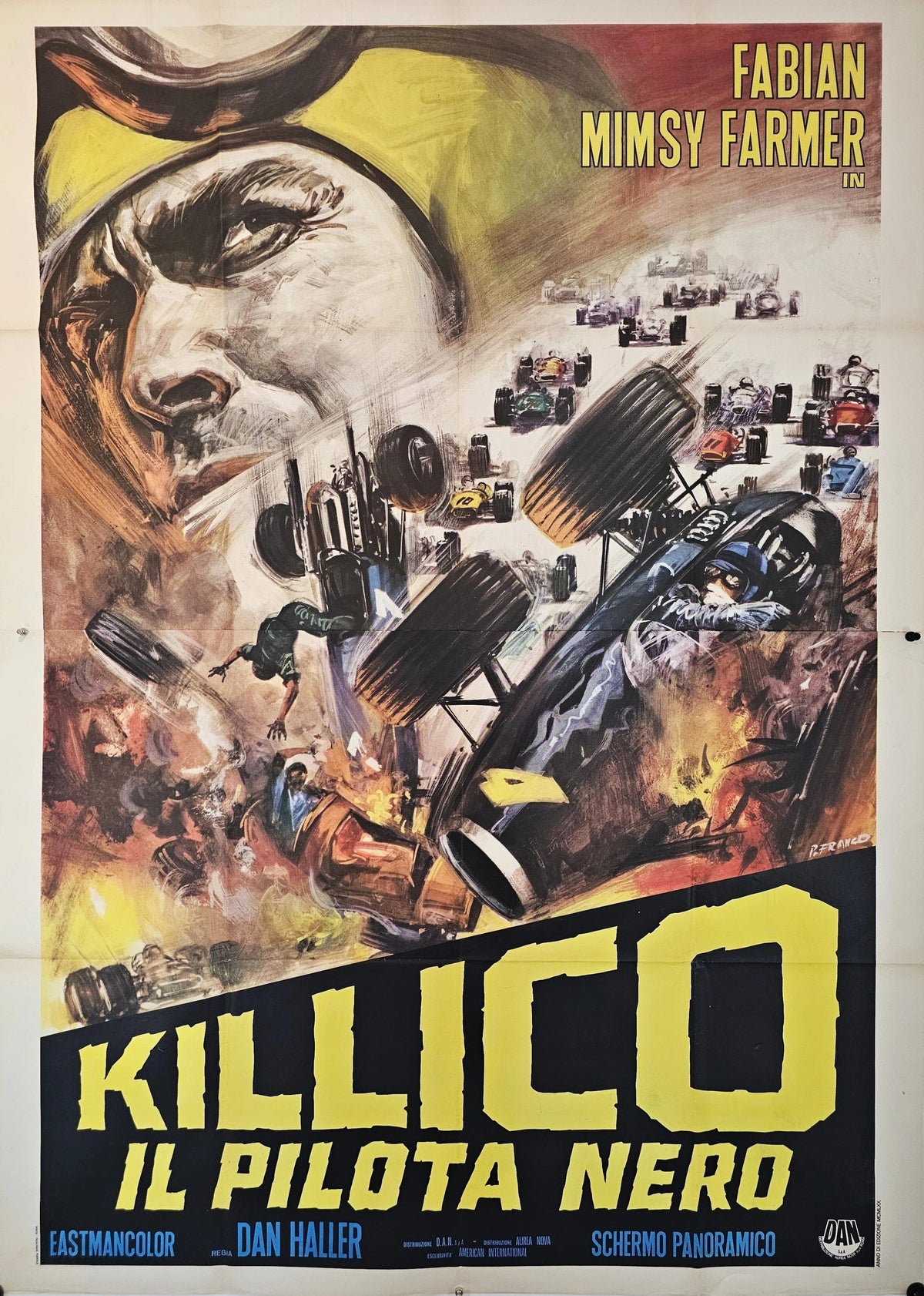 Wild Racers, Italian Release - Original Vintage Poster
