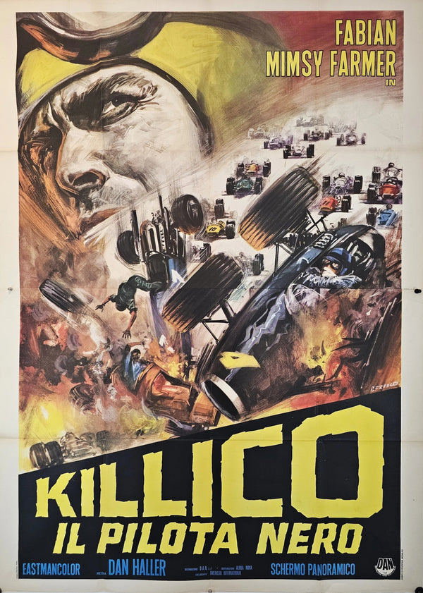 Wild Racers, Italian Release - Original Vintage Poster