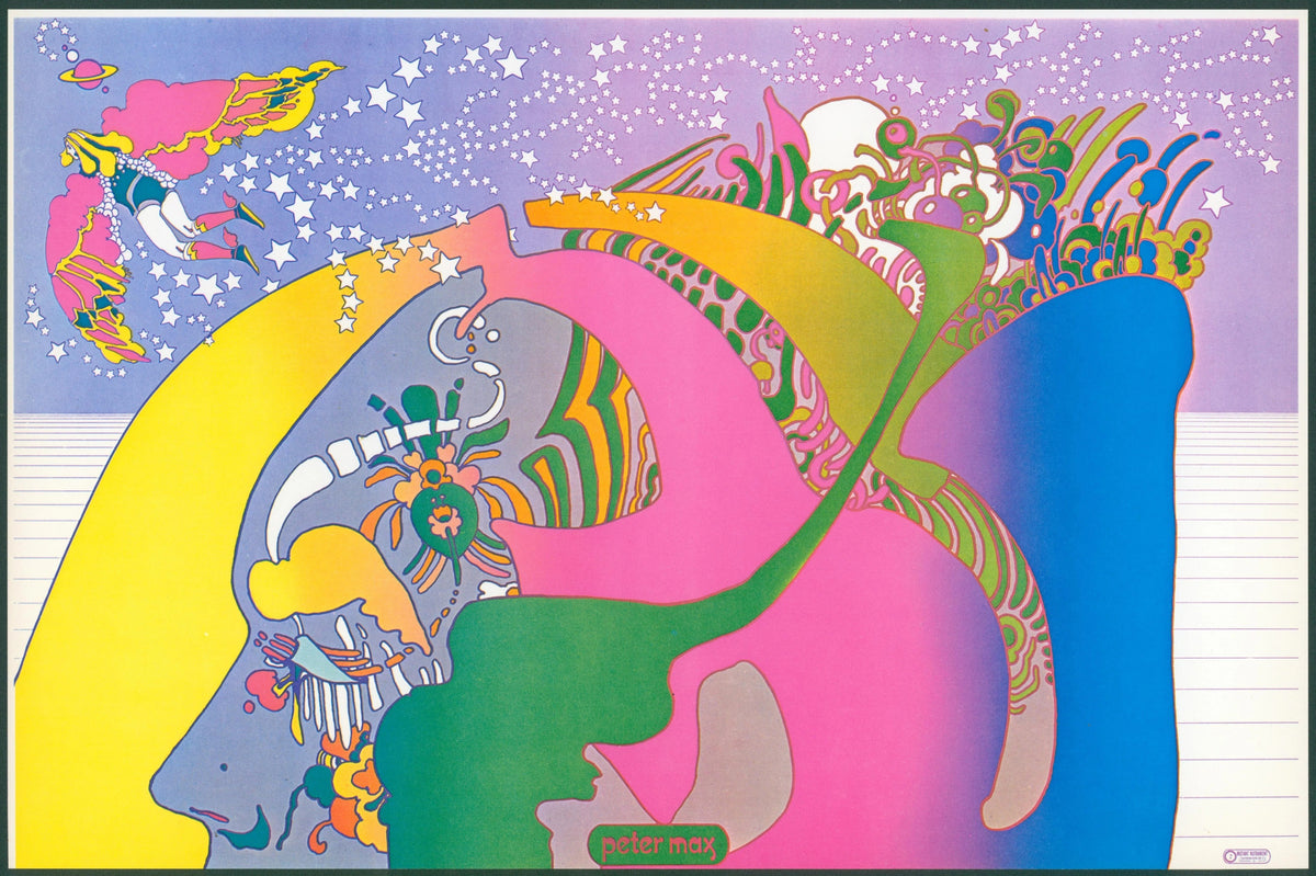 Nutriment Number Two, Peter Max Re-Issue - Original Vintage Poster
