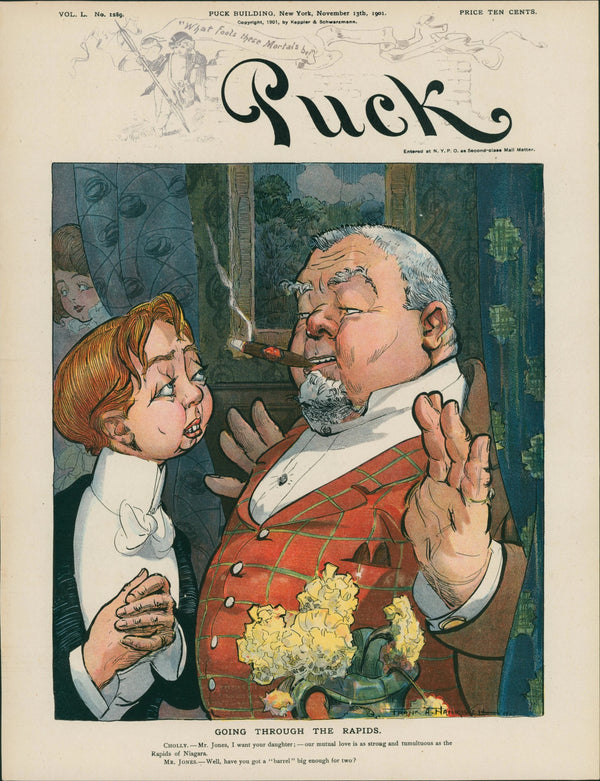 Puck Cover 3 - Original Vintage Cover Art: