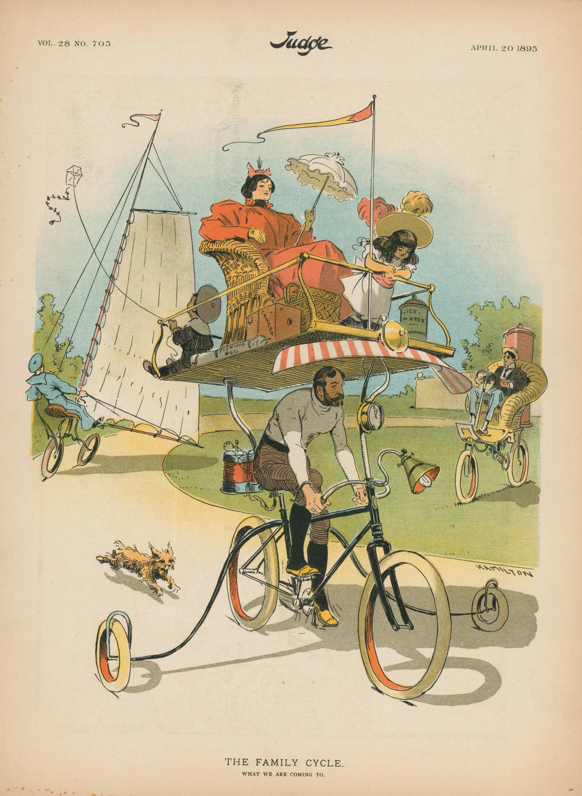Judge Illustrations 3 - Original Vintage Illustration