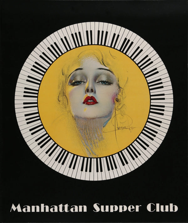 Manhattan Supper Club by Rolf Armstrong - Original Vintage Poster