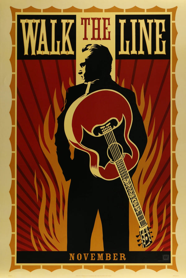 Walk the Line by Shepard Fairey - Original Vintage Poster