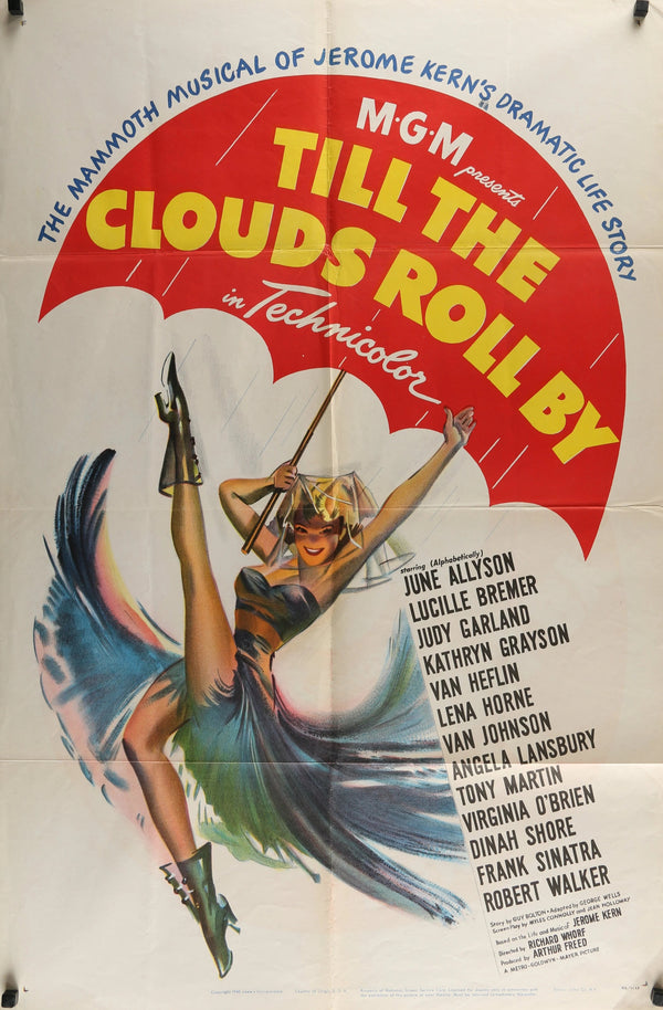 Till The Clouds Roll By - Original Vintage Poster
