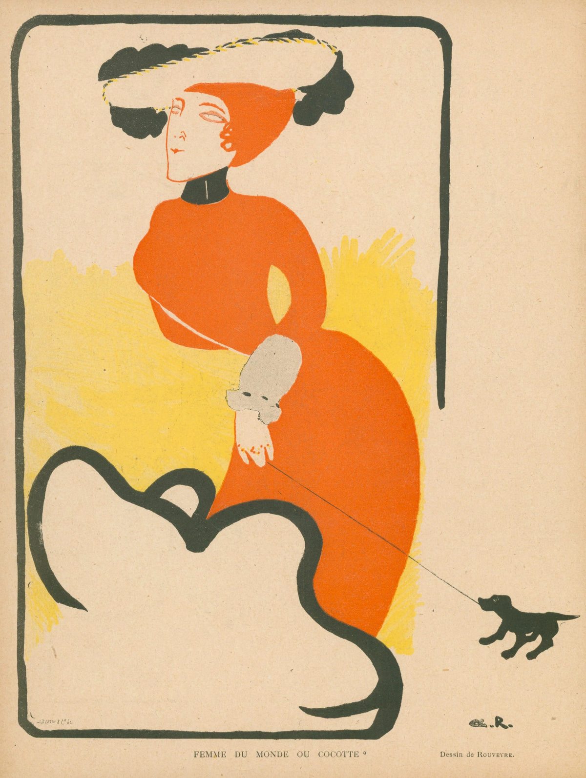My Little Pup, La Rire - Original Vintage Illustration