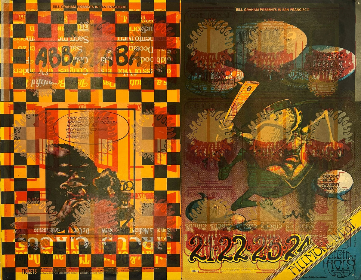Abba-Zabba, BG Overprint (BG-253 & BG-254) - Original Vintage Poster