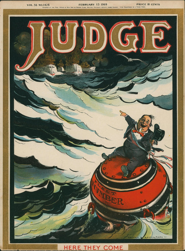 Judge Cover 8 - Original Vintage Cover Art: