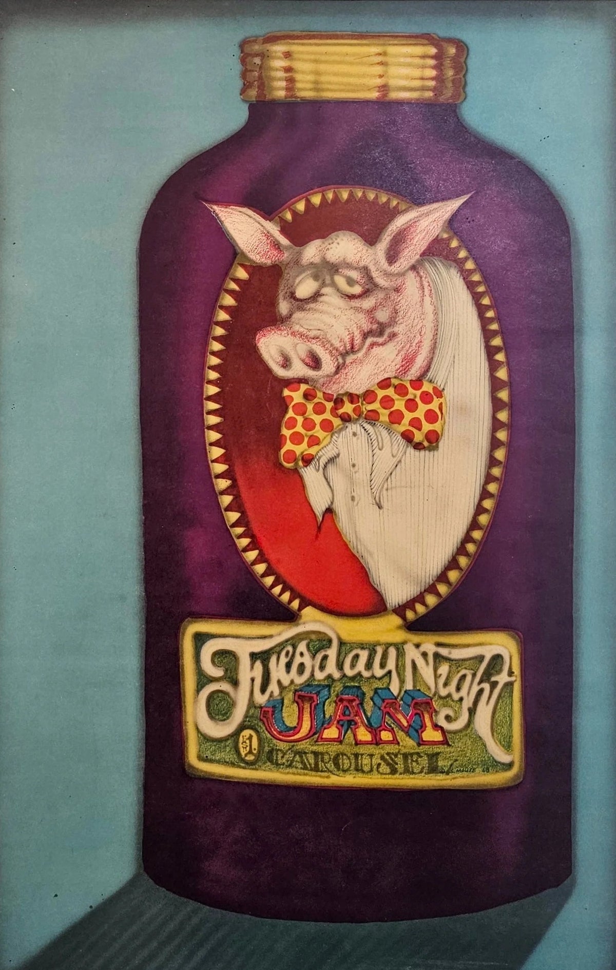 Tuesday Night Jam by Stanley Mouse - Original Vintage Poster