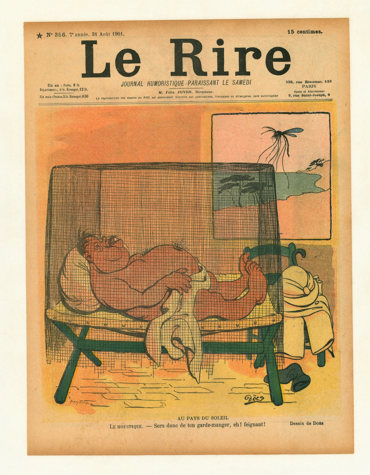 Garde-Manger, Le Rire - Original Vintage Cover Art:
