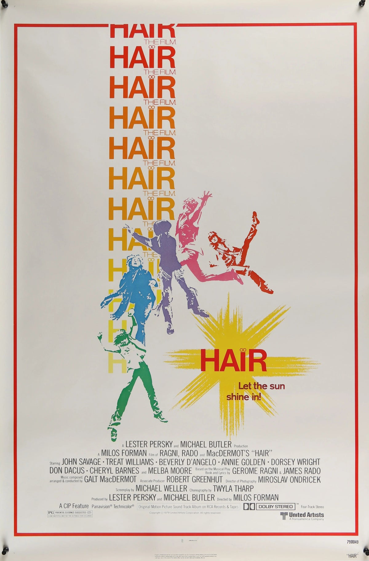 Hair the Musical - Original Vintage Poster