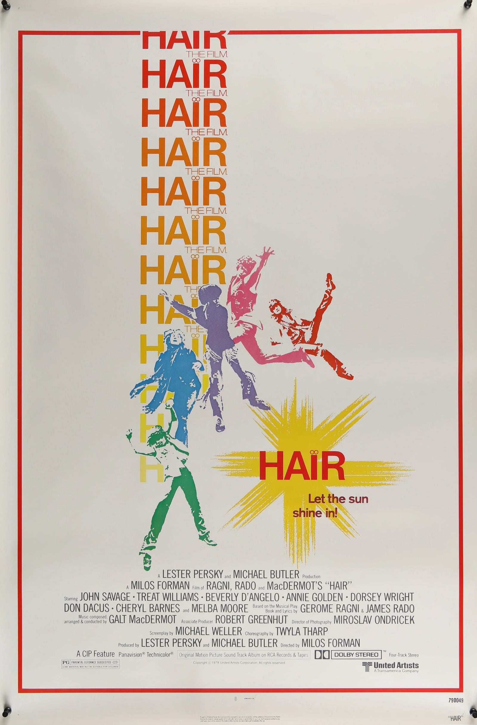 Hair the Musical - Original Vintage Poster