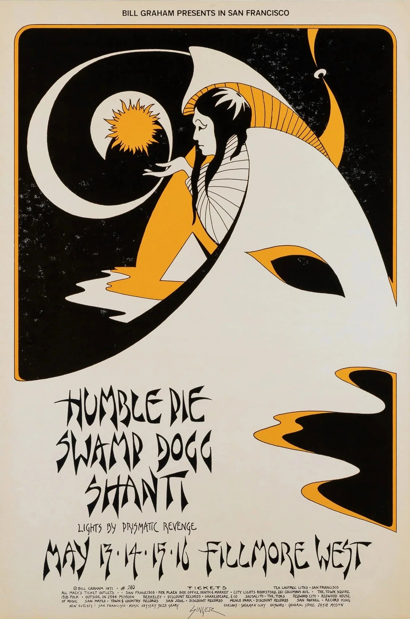 Humble Pie by David Singer  (BG-280-1) - Original Vintage Poster