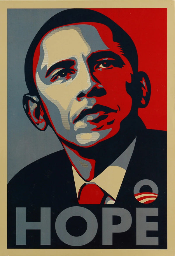 Hope by Shepard Fairey - Original Vintage Poster