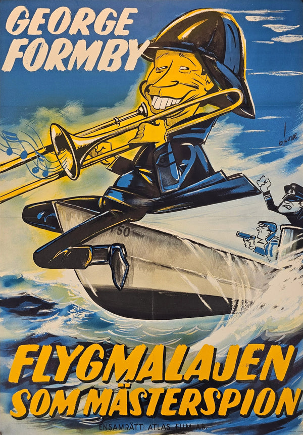 It's in the Air, Swedish Release - Original Vintage Poster