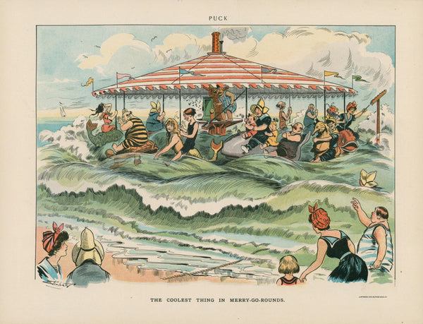 Puck Illustration 33 - Original Vintage Illustration