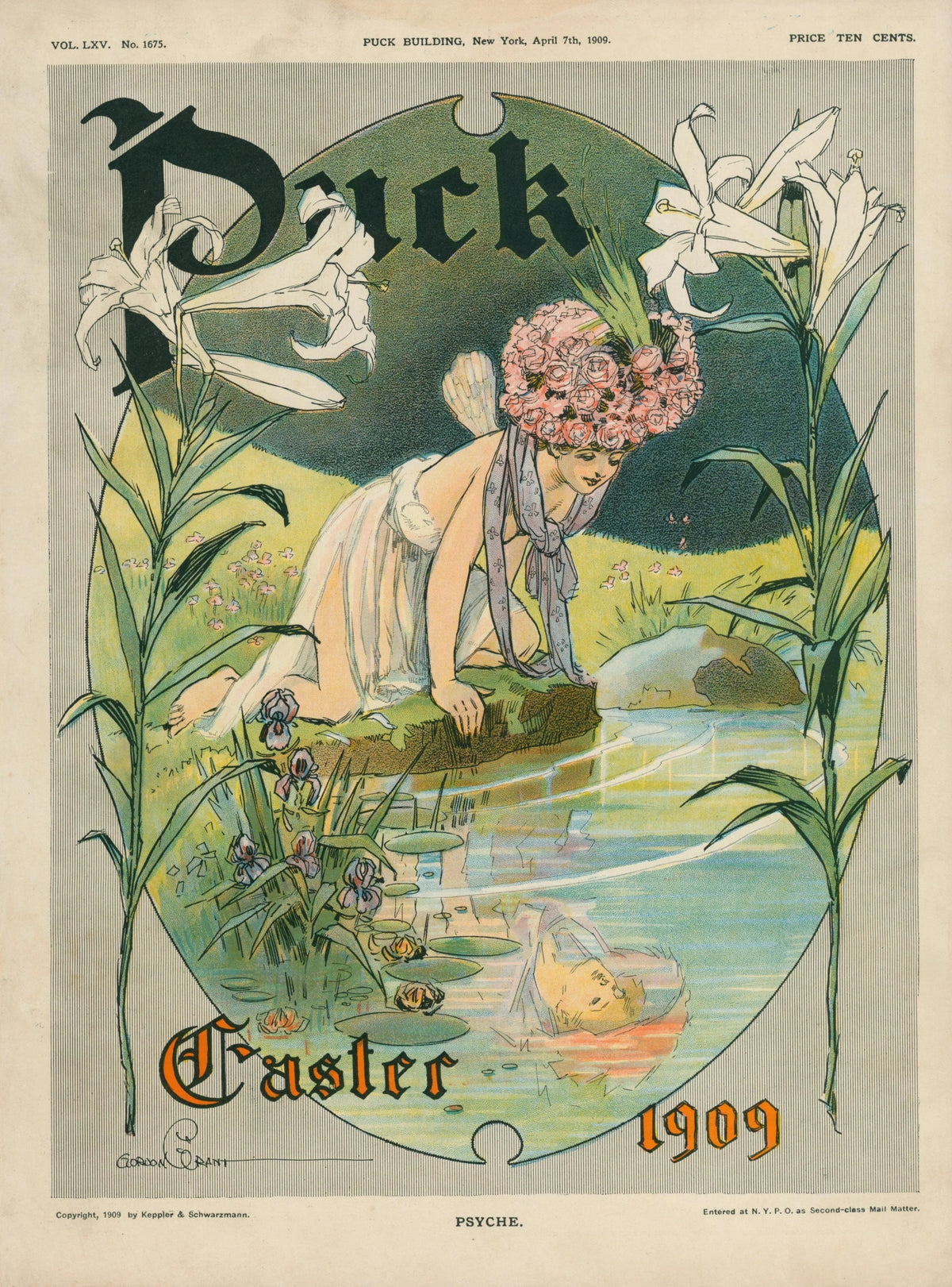 Puck Cover 21 - Original Vintage Cover Art:
