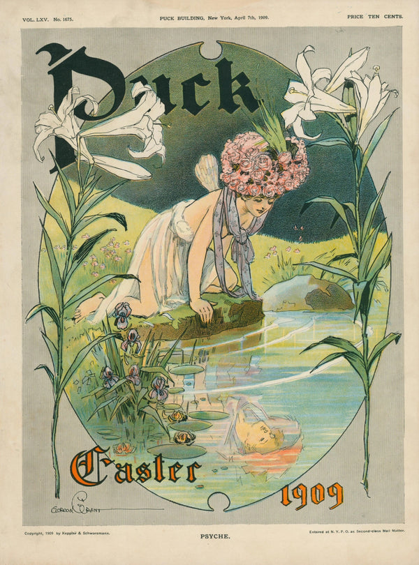 Puck Cover 21 - Original Vintage Cover Art: