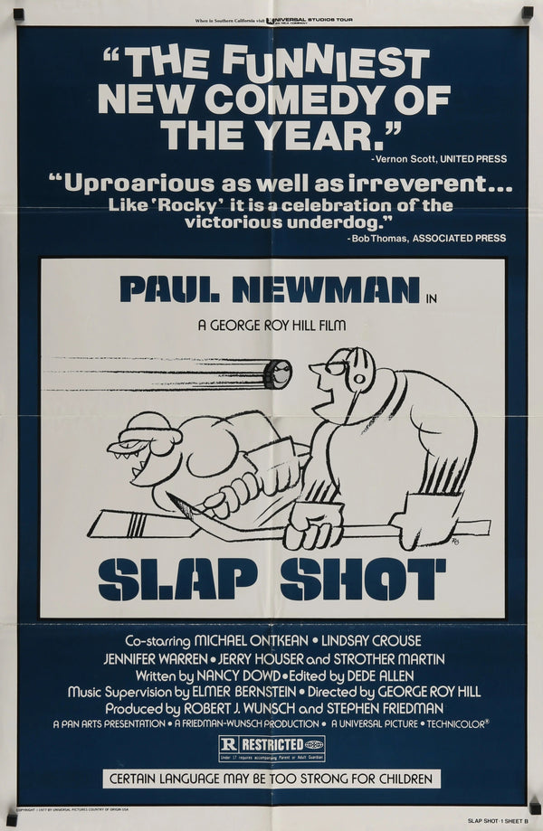 Slap Shot - Original Vintage Poster