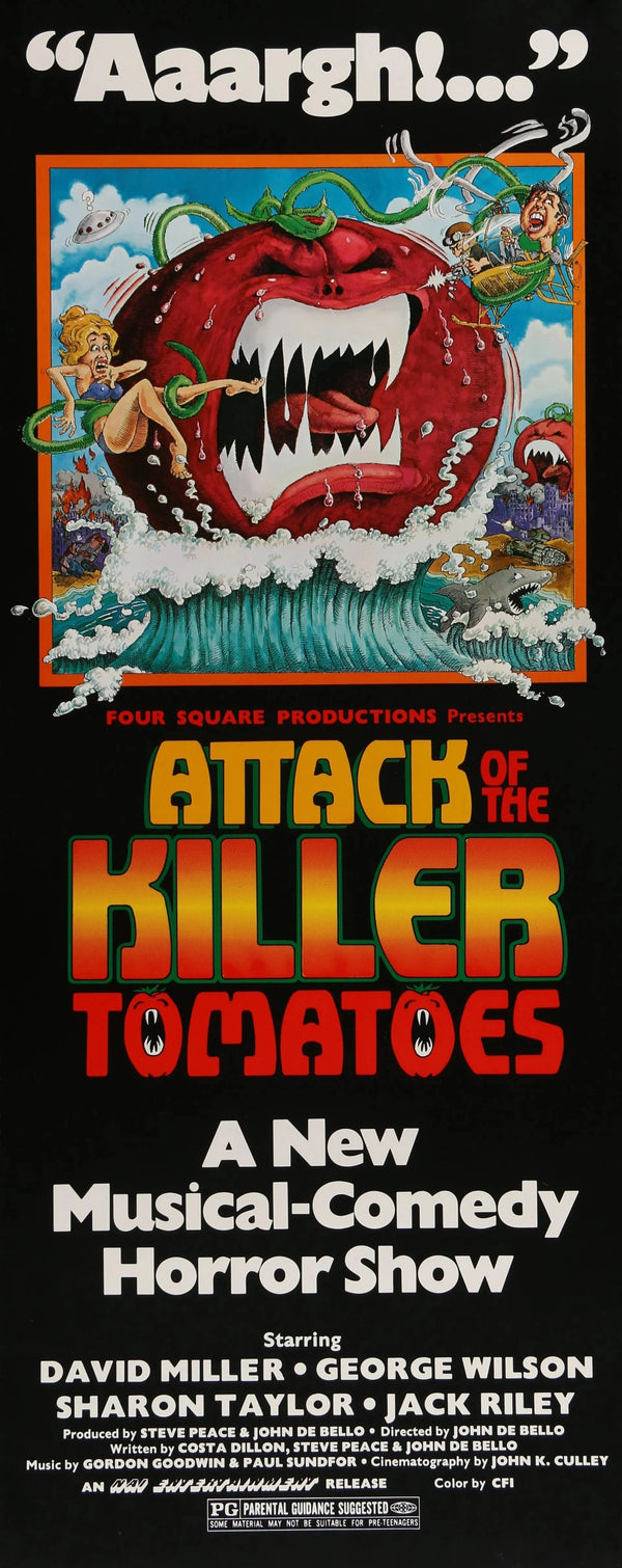 Attack of the Killer Tomatoes - Original Vintage Poster