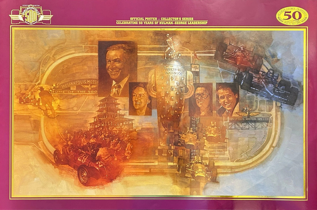 Indy 500, Collector's Series - Original Vintage Poster