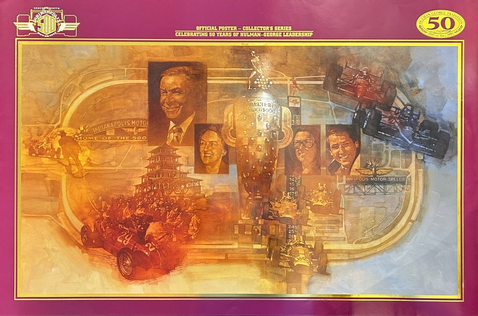 Indy 500, Collector's Series - Original Vintage Poster