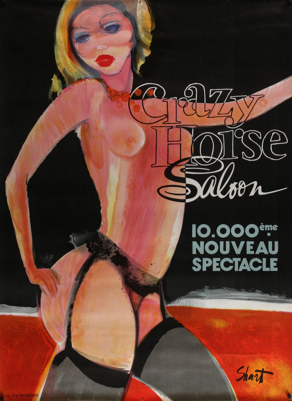 Crazy Horse - Original Vintage Poster