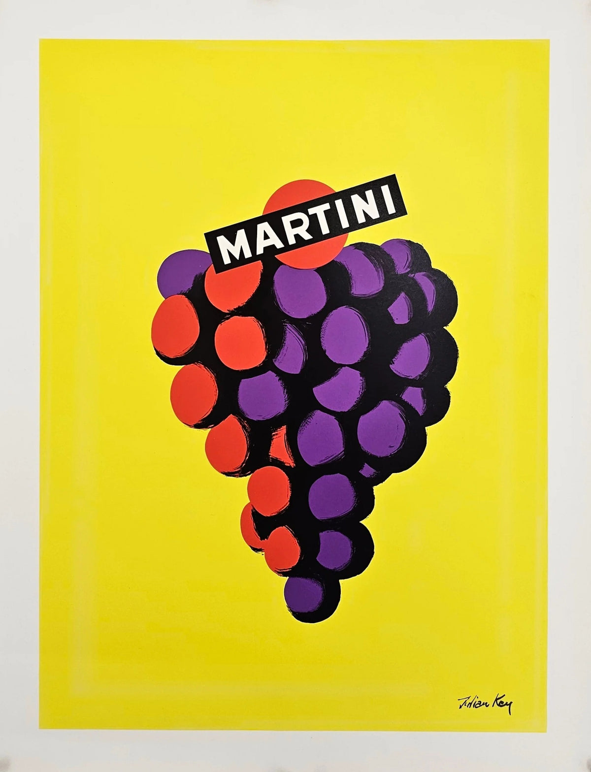 Martini by Julian Key - Original Vintage Poster