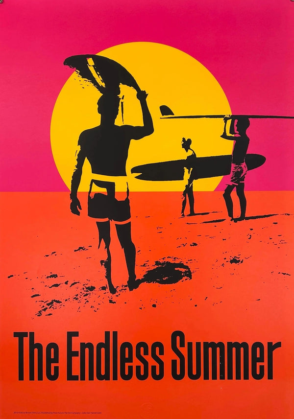 Endless Summer (50th Anniversary) - Original Vintage Poster