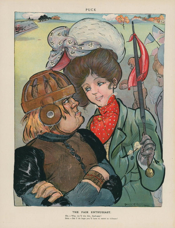 Puck Illustration 3 - Original Vintage Illustration