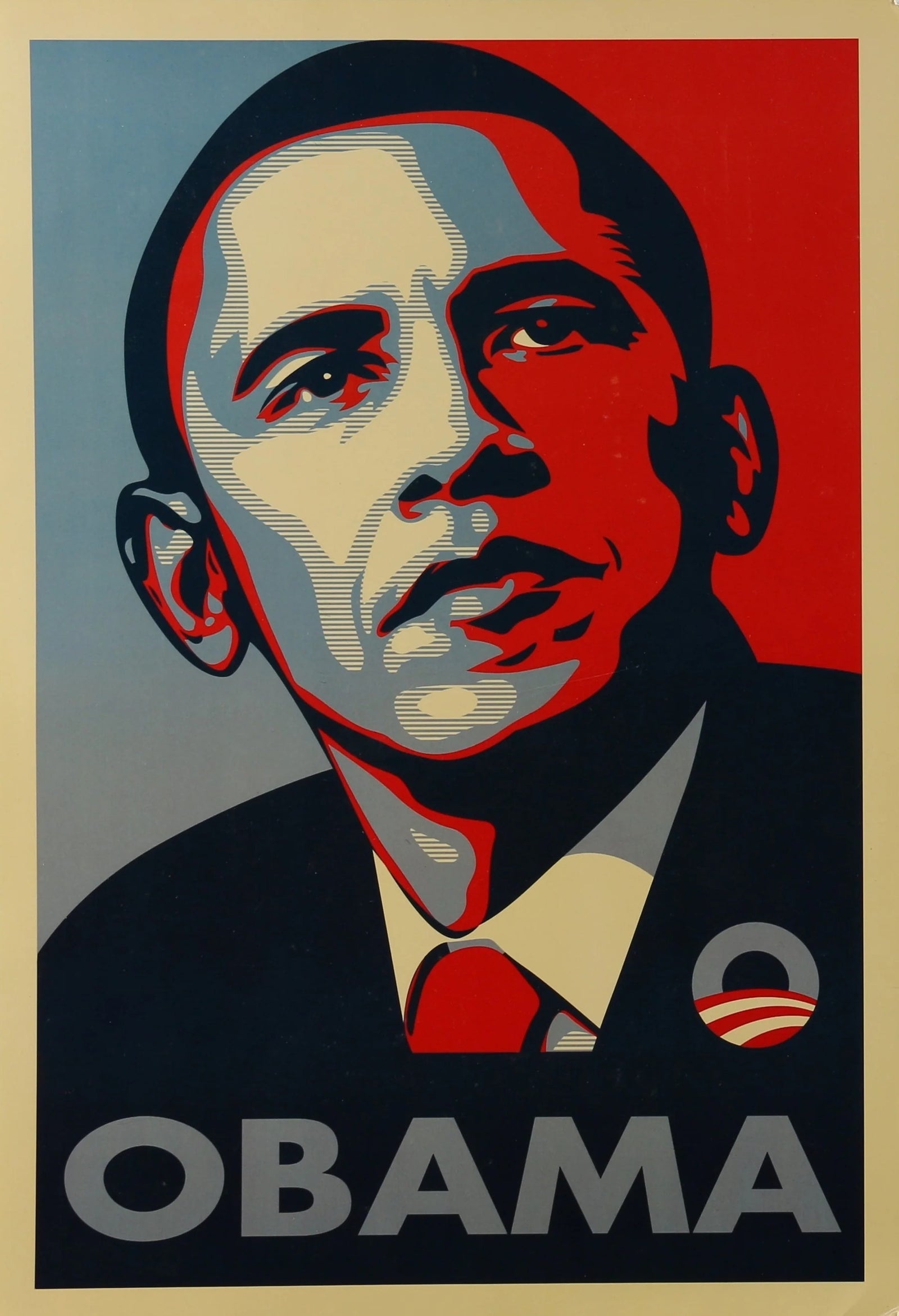 Obama by Shepard Fairey - Original Vintage Poster