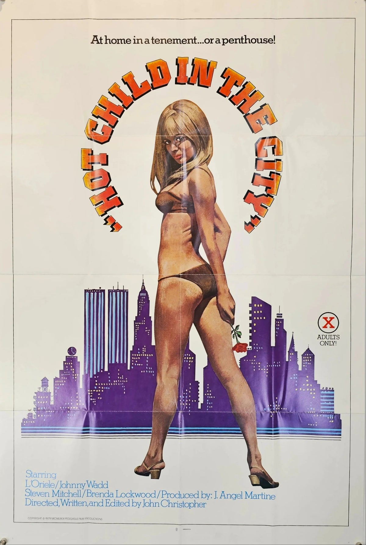 Hot Child in the City - Original Vintage Poster