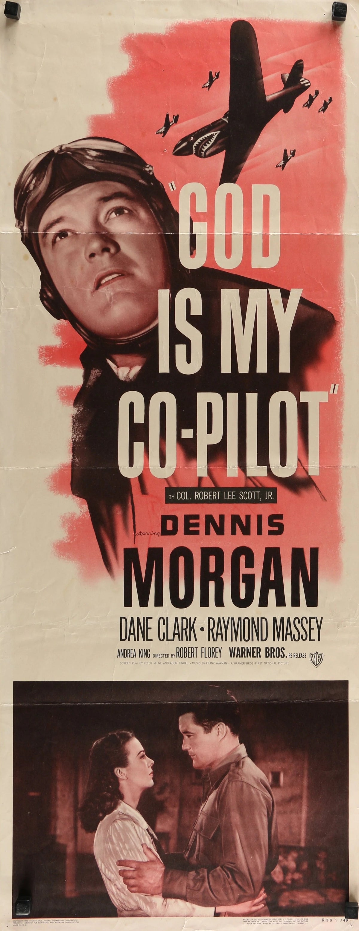 God Is My Co-Pilot - Original Vintage Poster