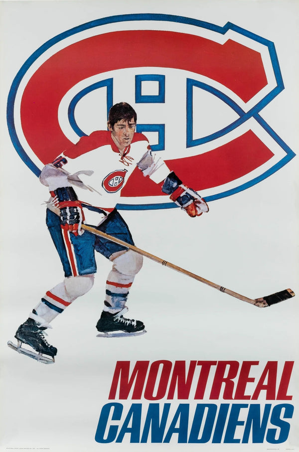 Montreal Canadiens, NHL - Original Vintage Poster