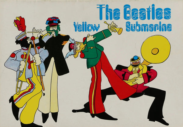 Yellow Submarine, Japanese program - Original Vintage Publication: