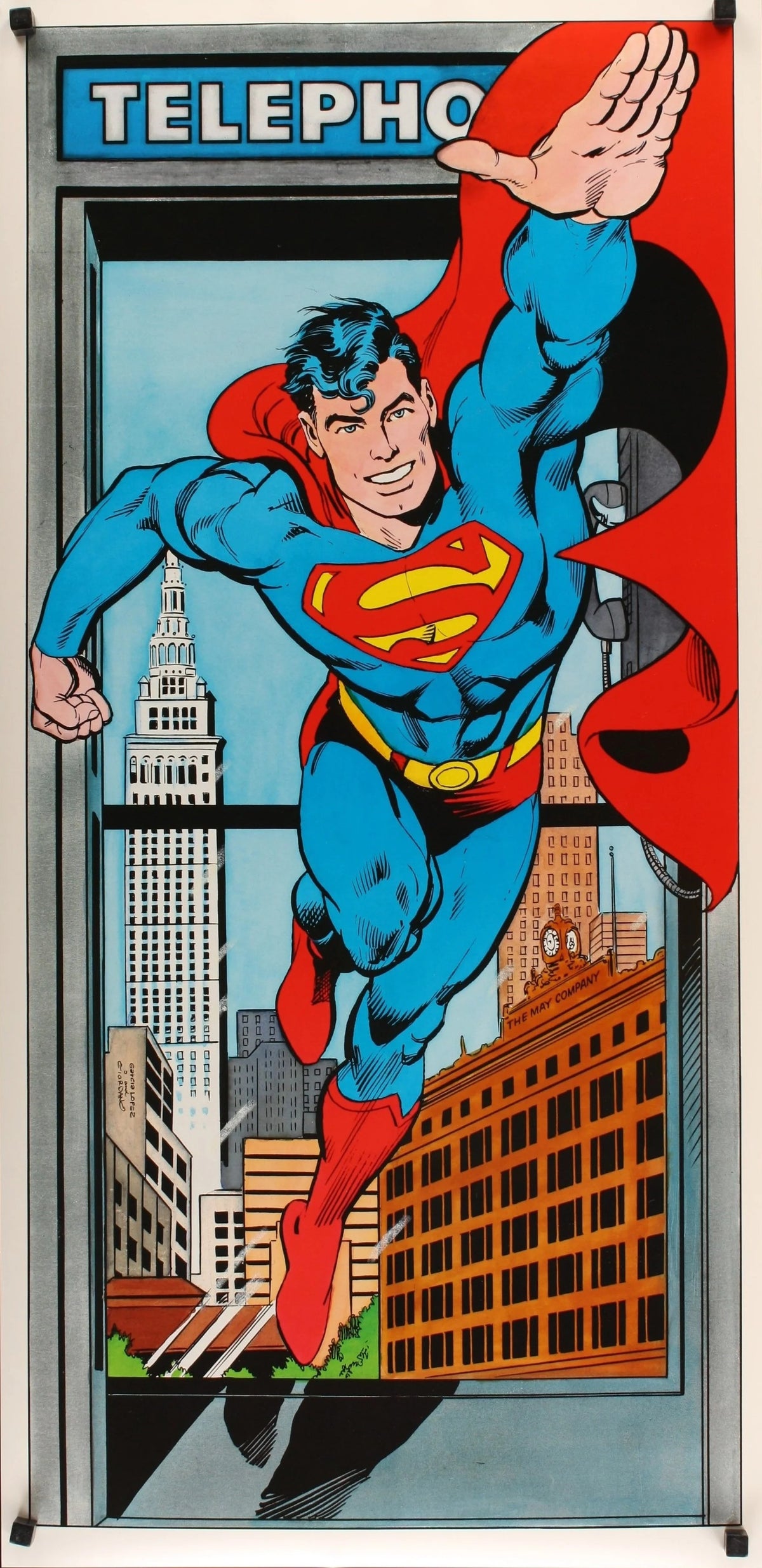 Superman, The Legend Returns  - Original Vintage Poster