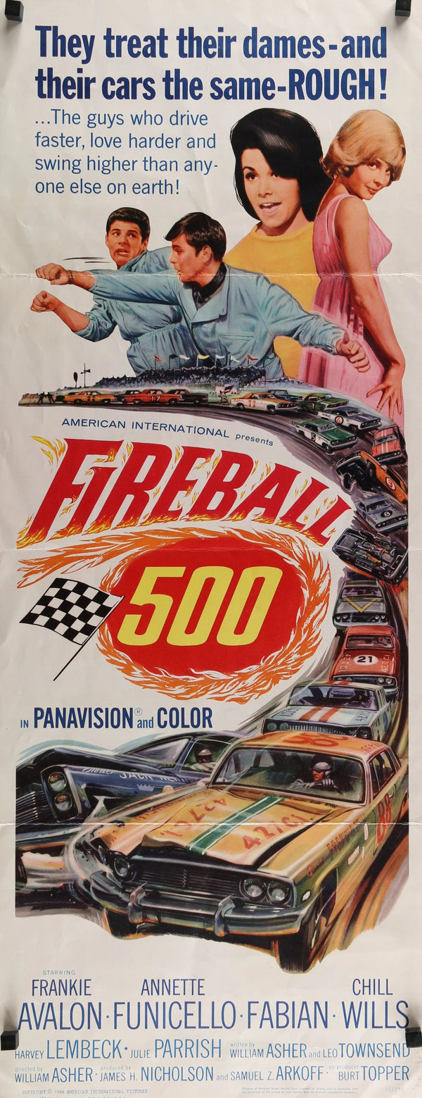 Fireball 500 - Original Vintage Poster