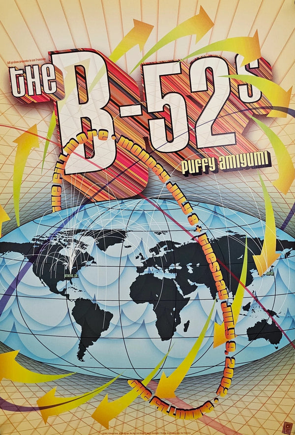 B-52's by Rex Ray (F-529) - Original Vintage Poster