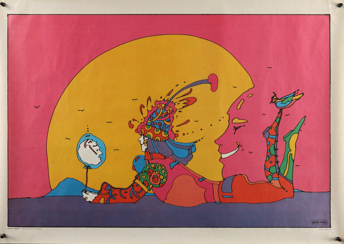 Magical Moment by Peter Max - Original Vintage Poster